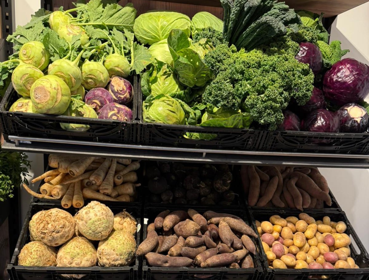 Gem&uuml;se und Obst in Winklhofer's Hofladen