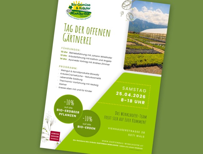 Tag der offenen G&auml;rtnerei 2026